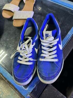 Nike Capri III Low Canvas Game Royal Blue Sneakers Women's Size 7.5